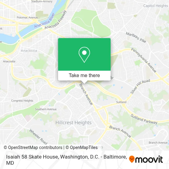 Isaiah 58 Skate House map