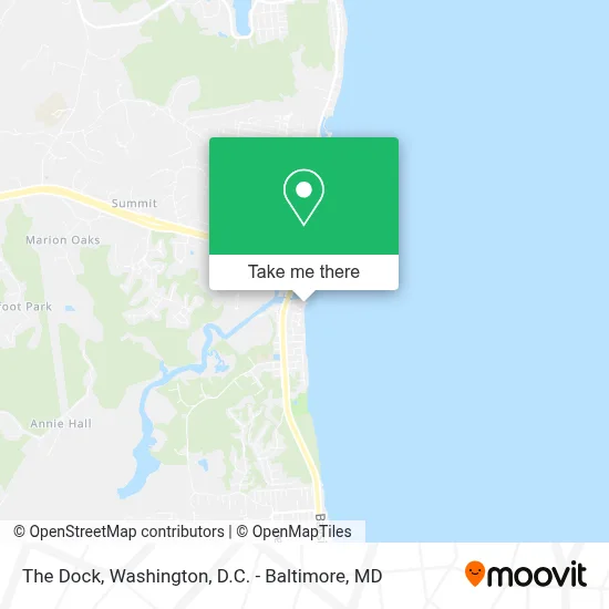 The Dock map