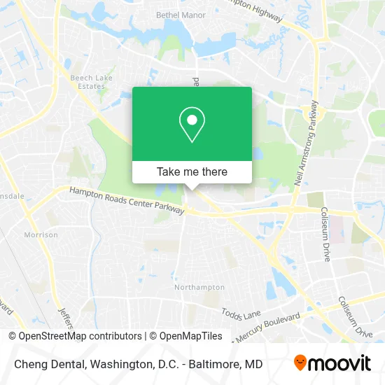 Cheng Dental map