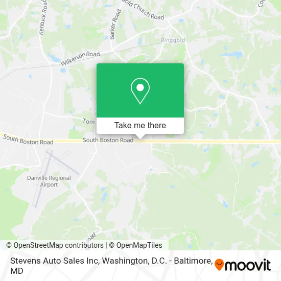 Stevens Auto Sales Inc map
