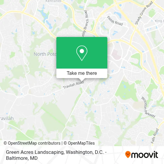 Green Acres Landscaping map