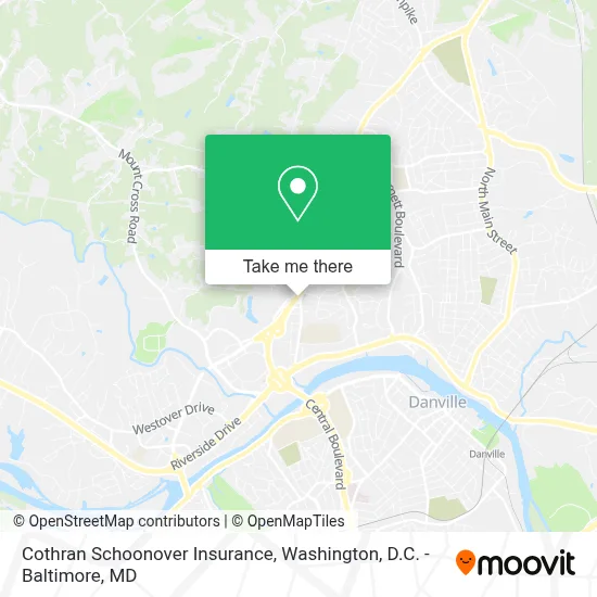 Cothran Schoonover Insurance map
