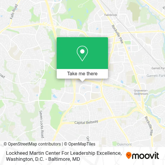 Lockheed Martin Center For Leadership Excellence map