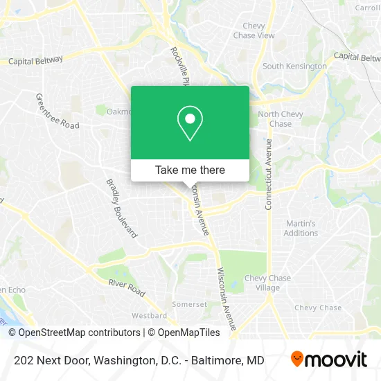 202 Next Door map