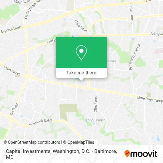 Capital Investments map