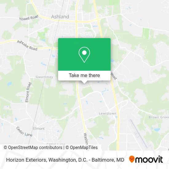 Horizon Exteriors map