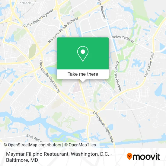 Maymar Filipino Restaurant map
