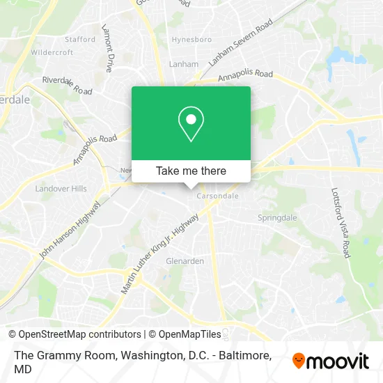 The Grammy Room map