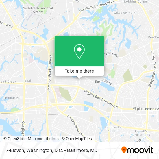 7-Eleven map