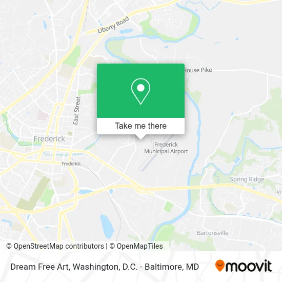Dream Free Art map