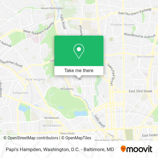 Papi's Hampden map