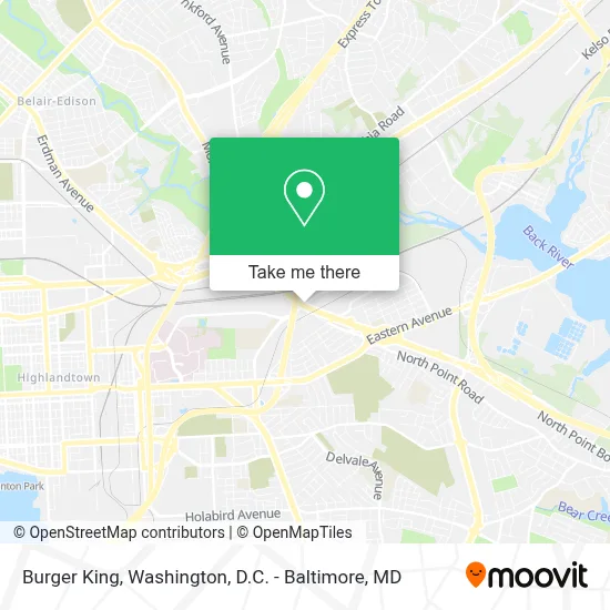Burger King map