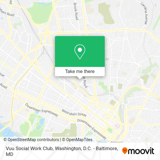 Vuu Social Work Club map