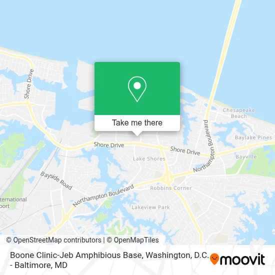 Boone Clinic-Jeb Amphibious Base map