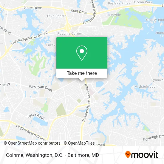 Coinme map