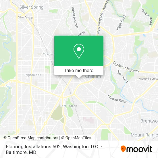 Flooring Installations 502 map