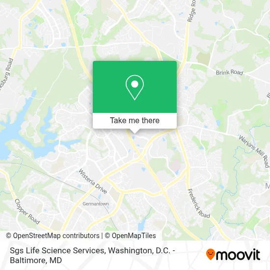 Sgs Life Science Services map