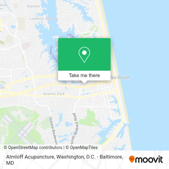 Almloff Acupuncture map