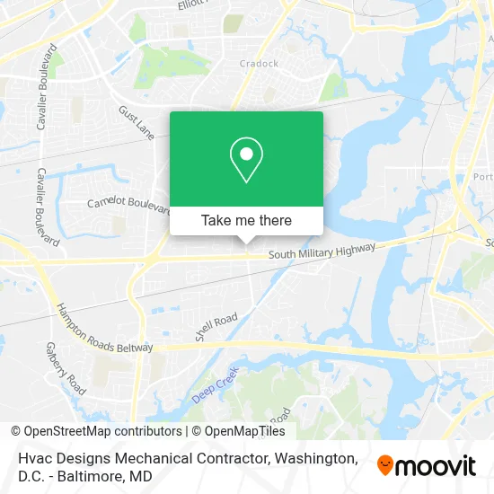 Hvac Designs Mechanical Contractor map