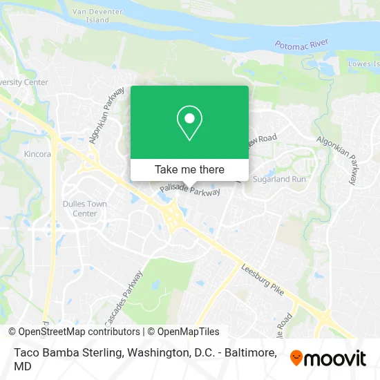 Taco Bamba Sterling map