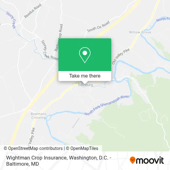 Wightman Crop Insurance map