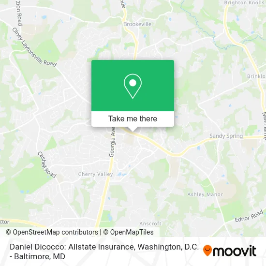 Daniel Dicocco: Allstate Insurance map