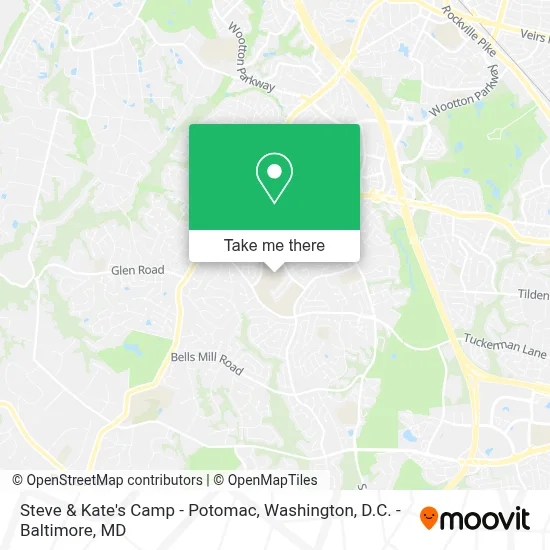 Steve & Kate's Camp - Potomac map