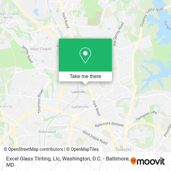 Excel Glass Tinting, Llc map