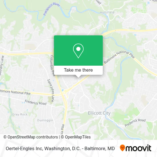 Oertel-Engles Inc map