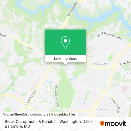 Block Chiropractic & Rehabilit map