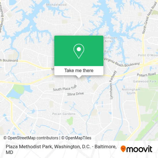 Plaza Methodist Park map