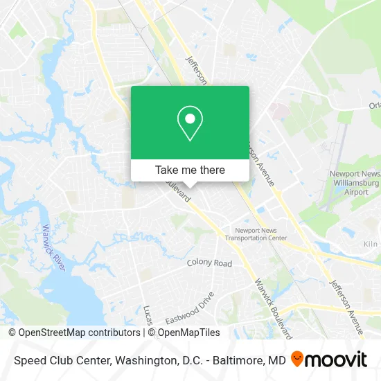 Speed Club Center map