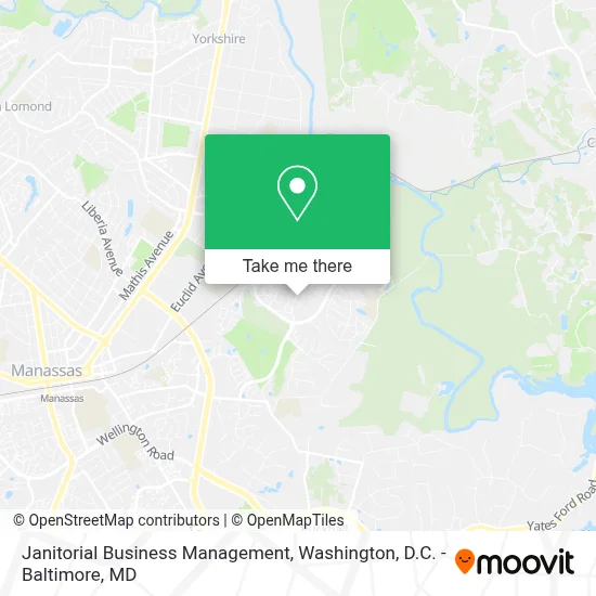 Janitorial Business Management map