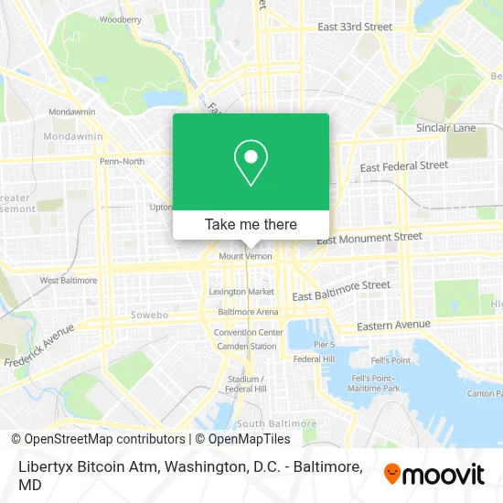 Libertyx Bitcoin Atm map