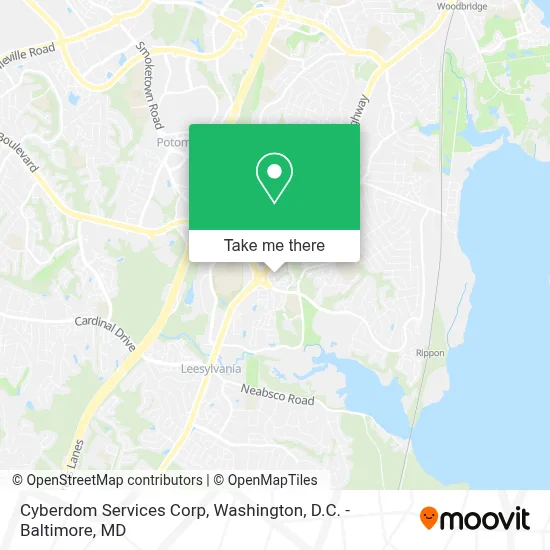 Cyberdom Services Corp map