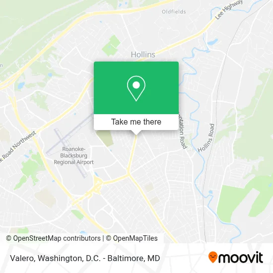 Valero map