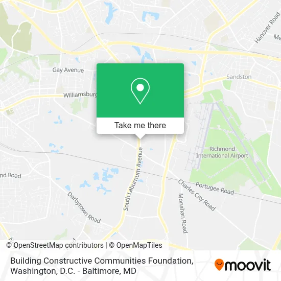 Building Constructive Communities Foundation map