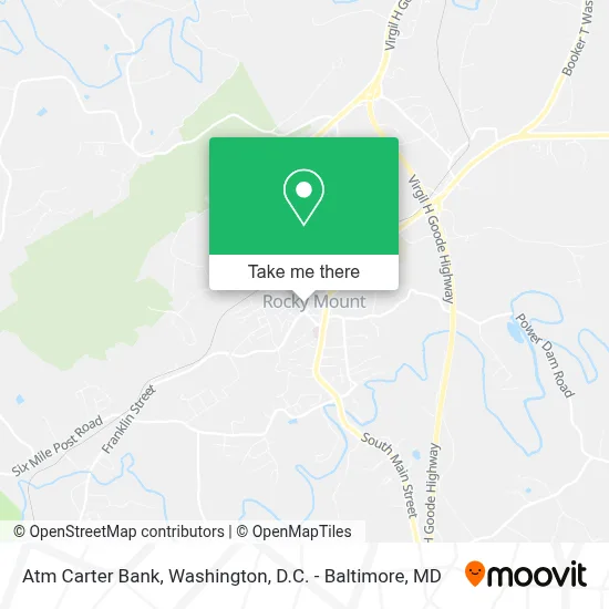Atm Carter Bank map