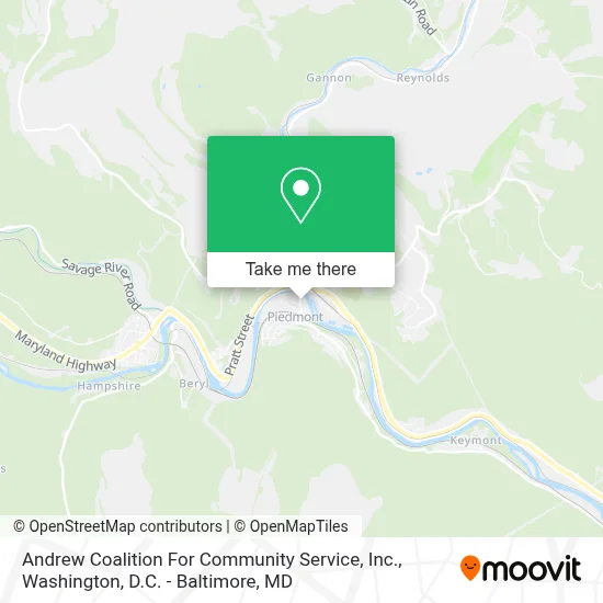 Andrew Coalition For Community Service, Inc. map