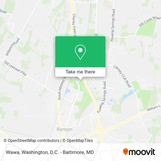 Wawa map