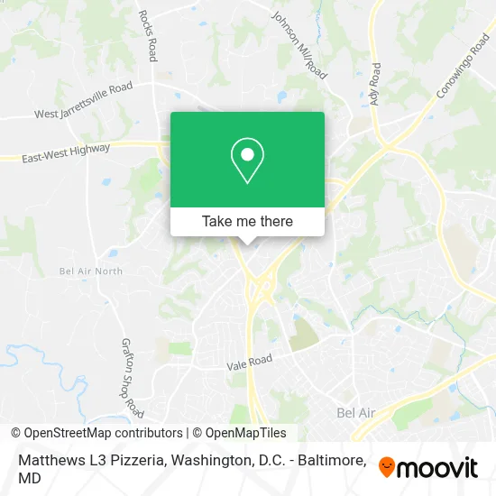 Matthews L3 Pizzeria map