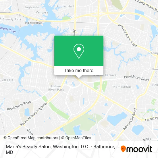 Maria's Beauty Salon map