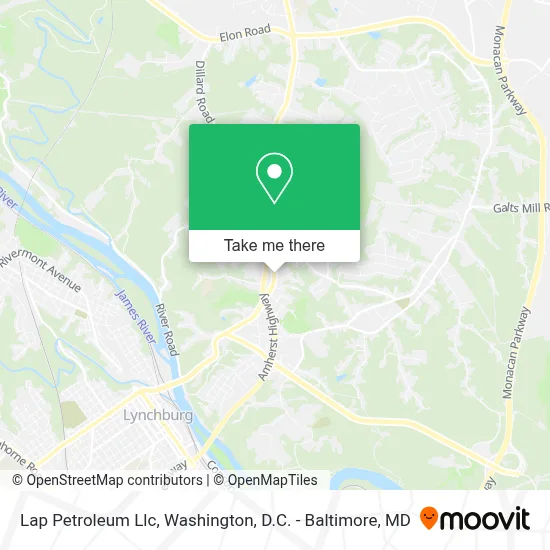 Lap Petroleum Llc map