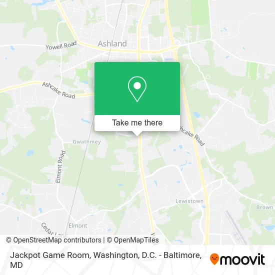 Jackpot Game Room map
