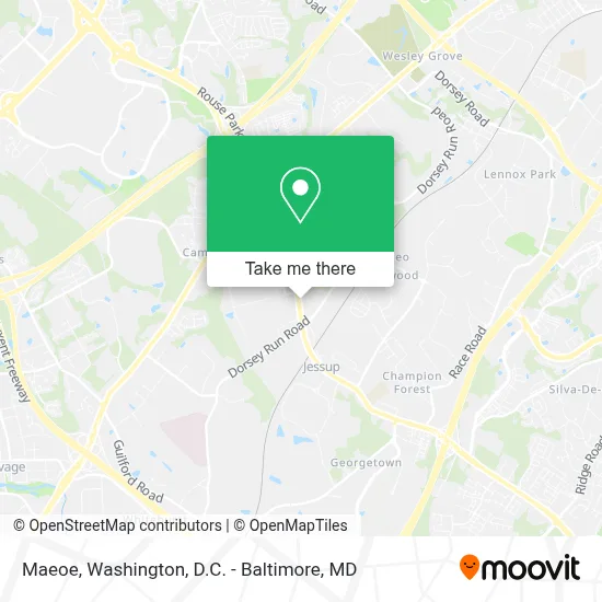 Maeoe map