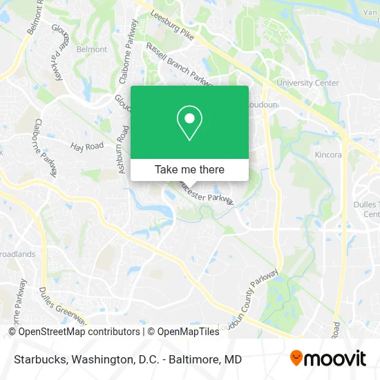 Starbucks map