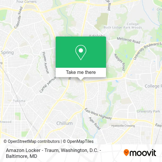 Amazon Locker - Traum map