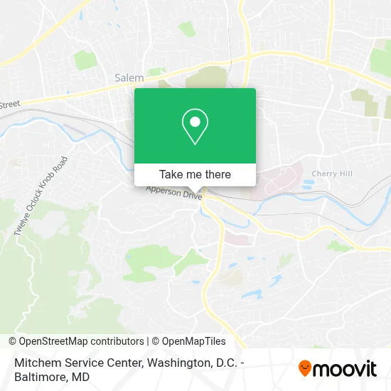 Mitchem Service Center map