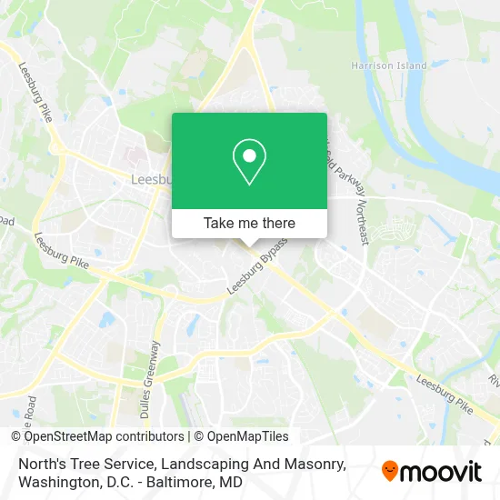 North's Tree Service, Landscaping And Masonry map