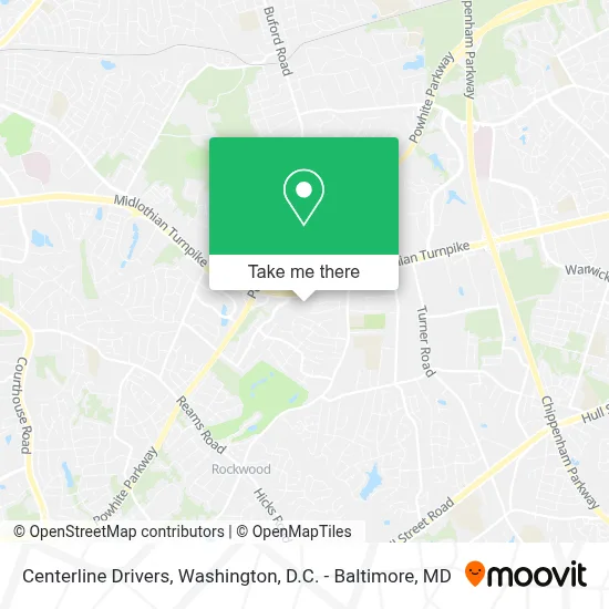 Centerline Drivers map